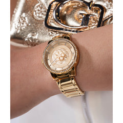 Reloj Guessde mujer PETAL color oro