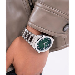 Reloj Guess de hombre VINYL color plata