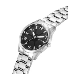 Reloj Guess de hombre MONTE color plateado