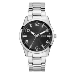 Reloj Guess de hombre MONTE color plateado