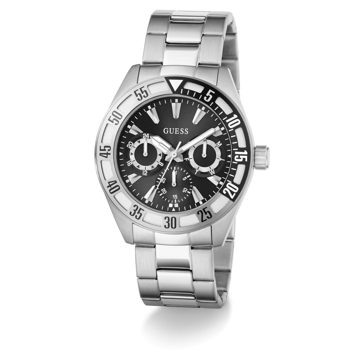 Reloj Guess Caballero Letterman Plata