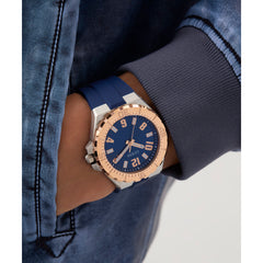 Reloj Guessde hombre campus color azul