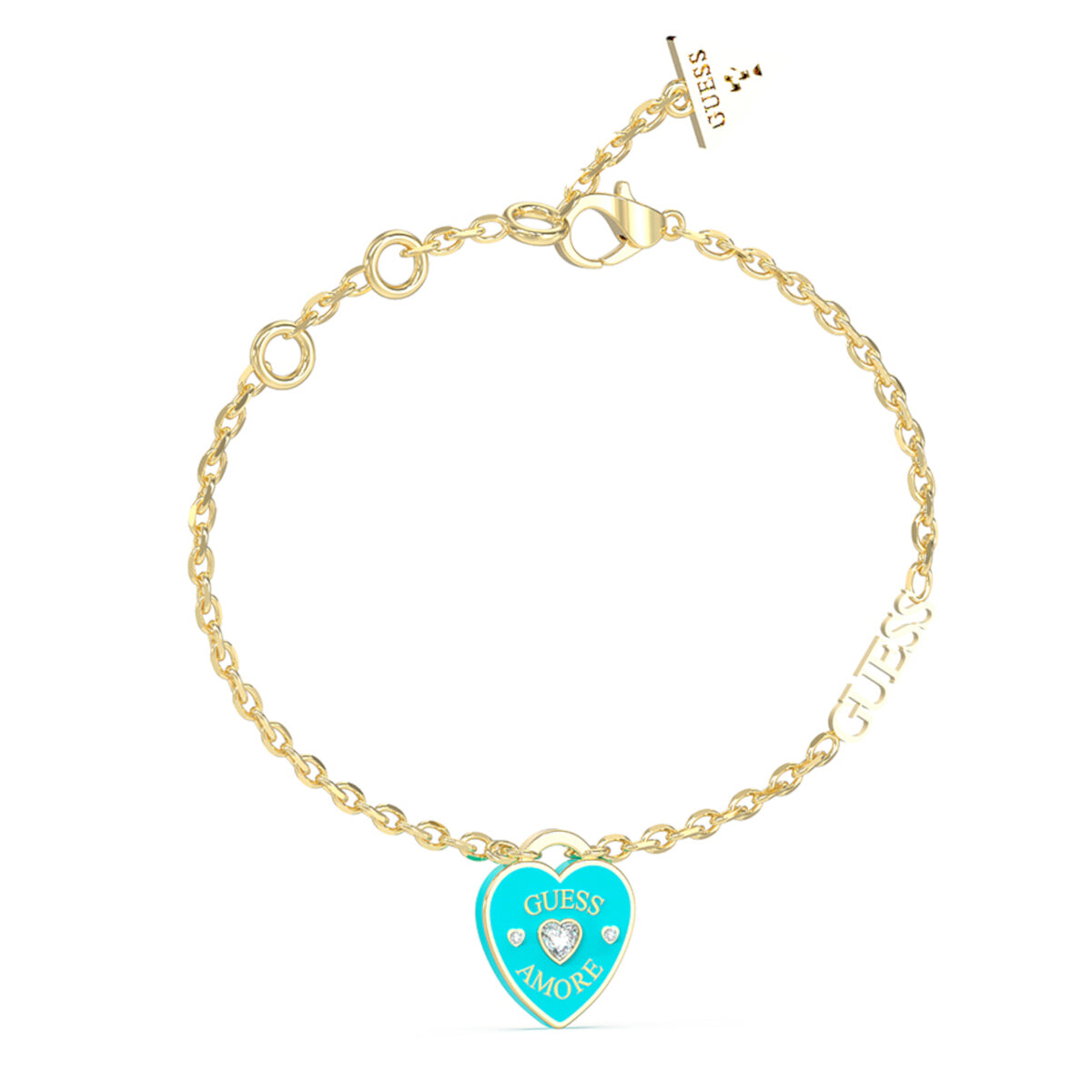 Brazalete Guess para Dama  Guess Amore color dorado