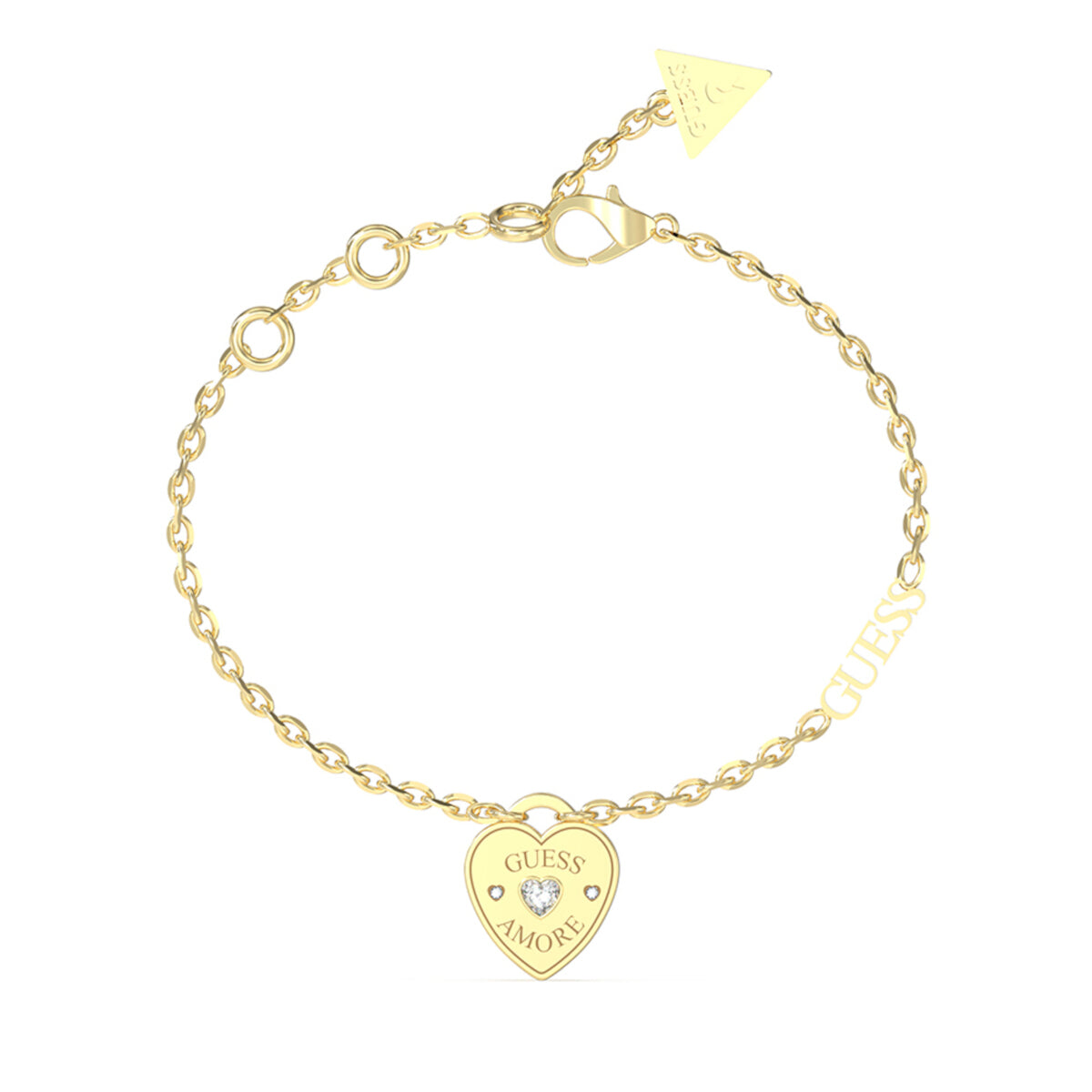 Brazalete Guess para Dama Guess Amore color dorado