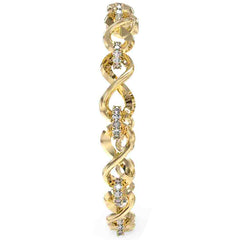 Arracadas para mujer marca Guess en todo dorado