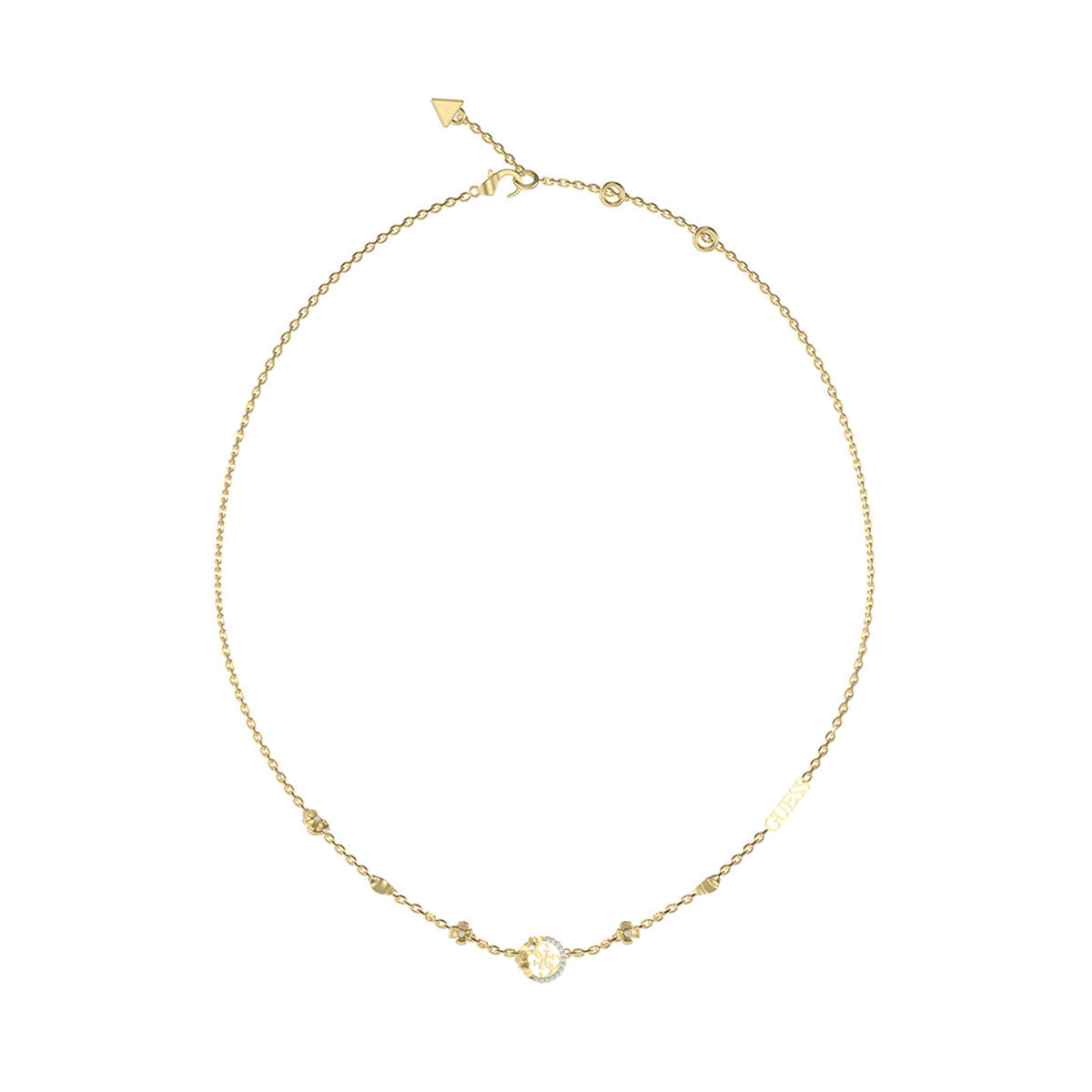Collar Guess Dama 4 Love Dorado