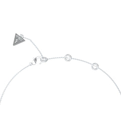 Collar Guess Dama 4G Light Plateado