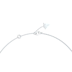 Collar Guess Dama 4G Light Plateado