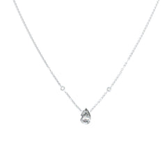 Collar Guess Dama 4G Light Plateado