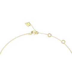 Collar Guess Dama 4G Light Dorado