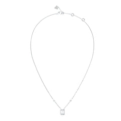 Collar Guess Dama 4G Light Plateado