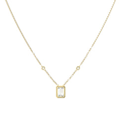 Collar Guess Dama 4G Light Dorado