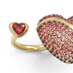 Anillo Guess para Dama  IN MY HEART color