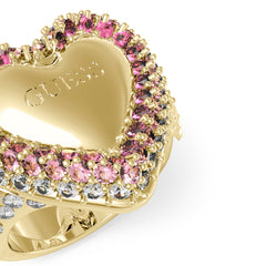 Anillo Guess para Dama  Beloved color dorado