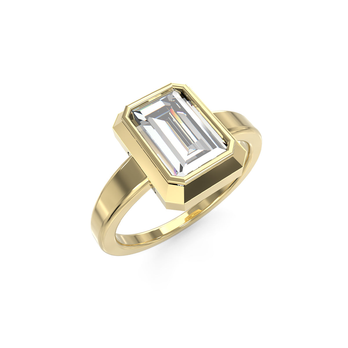 Anillo Guess para Dama  4G LIGHT color dorado