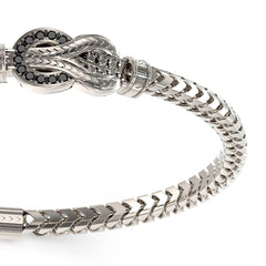 Brazalete Guess para Caballero  sailor knot color plateado