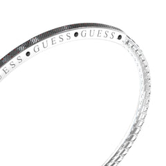 Pulsera Guess para  Caballero legacy color plateado