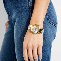 Reloj Guess Dama Aurora Dorado