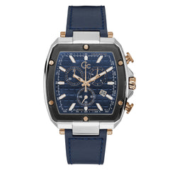 Reloj Guess de Hombre Gc Spirit Tonneau color azul