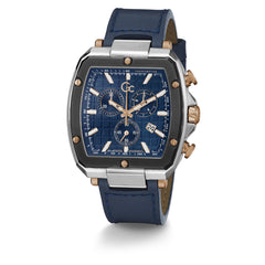 Reloj Guess de Hombre Gc Spirit Tonneau color azul