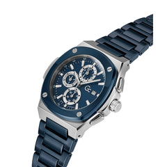 Reloj Guess de Hombre Gc Coussin Shape color azul