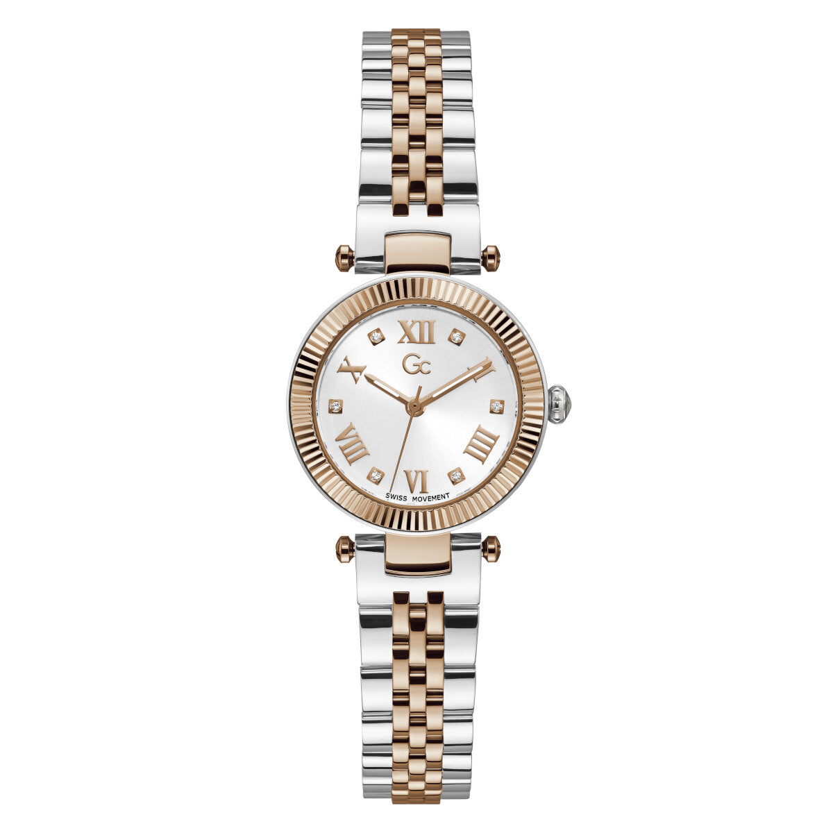 Reloj Guessde Mujer Gc Flair color plata