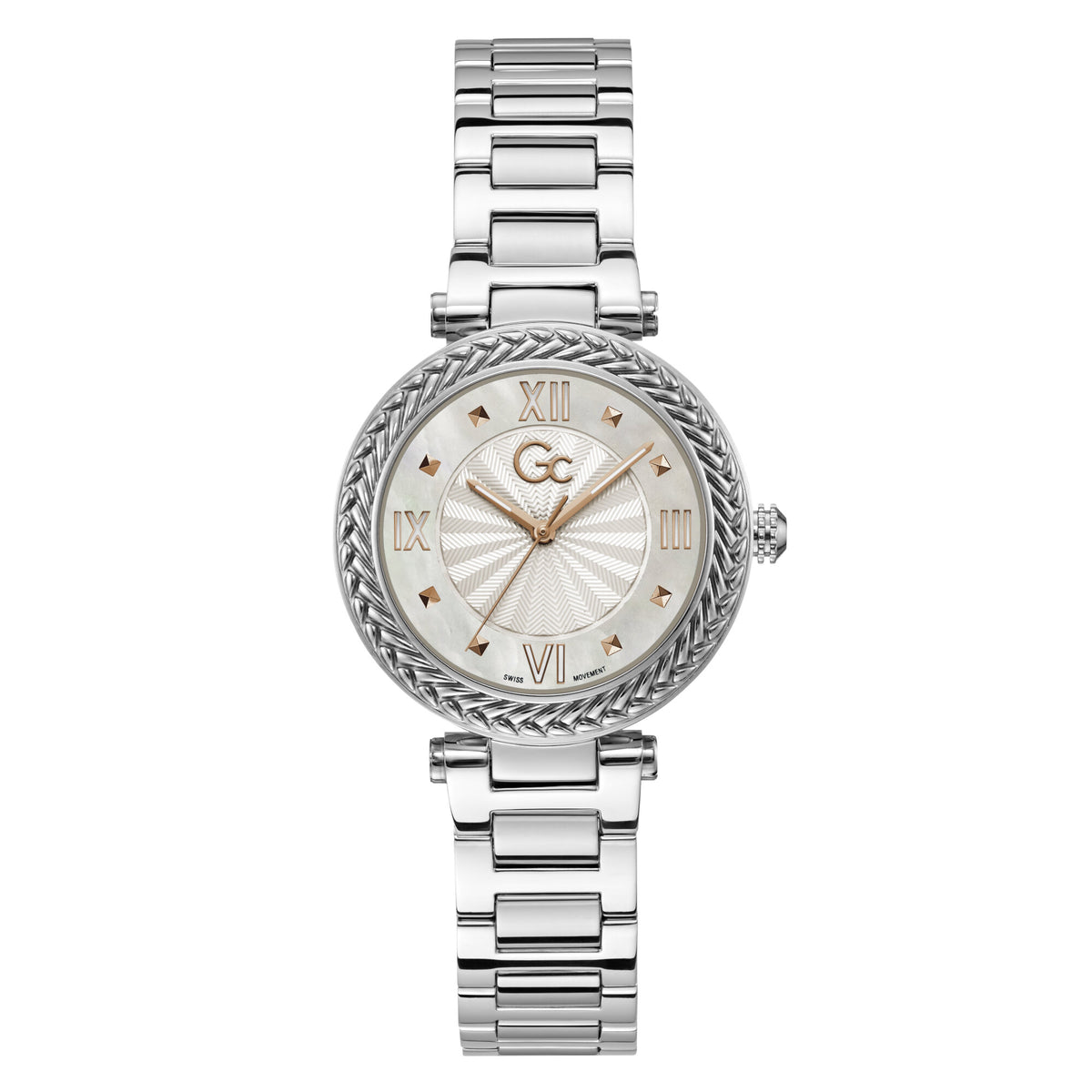 Reloj Guessde Mujer Gc Tiara color plata