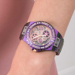 Reloj Guess de mujer Reveal color iridiscente