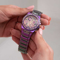 Reloj Guess de mujer Reveal color iridiscente