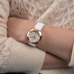 Reloj Guess de mujer Pearl color blanco