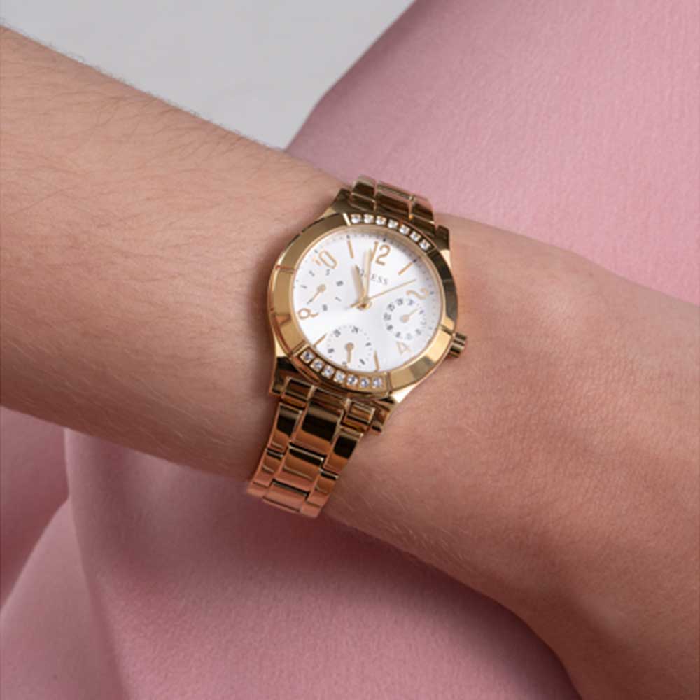 Reloj Guess de mujer PIPER color oro rosa