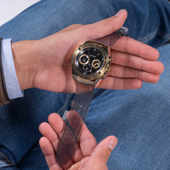 Reloj Guess Poseidon de Caballero Negro