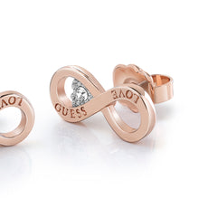 Aretes Guess para Dama  Endless Love color oro rosa