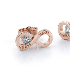 Aretes Guess para Dama  Endless Love color oro rosa