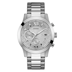 Reloj Guess Atlas de Caballero Plata